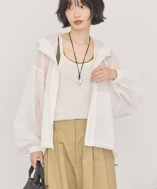 シアーリップストップブルゾン