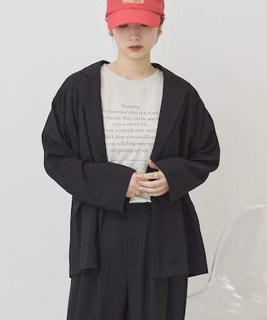 【接触冷感】ニュアンスオーバージャケット