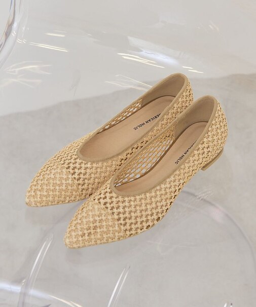 サマーメッシュパンプス