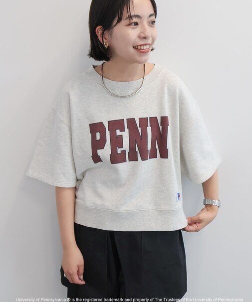 【RUSSELL×PENN】半袖スウェット