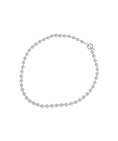 【ステンレス】ボールチェーンマンテルネックレス