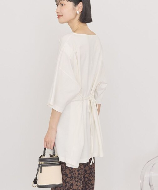 【接触冷感・2WAY】バックタックチュニック