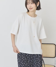 【WEB限定】バックフリル半袖プルオーバー