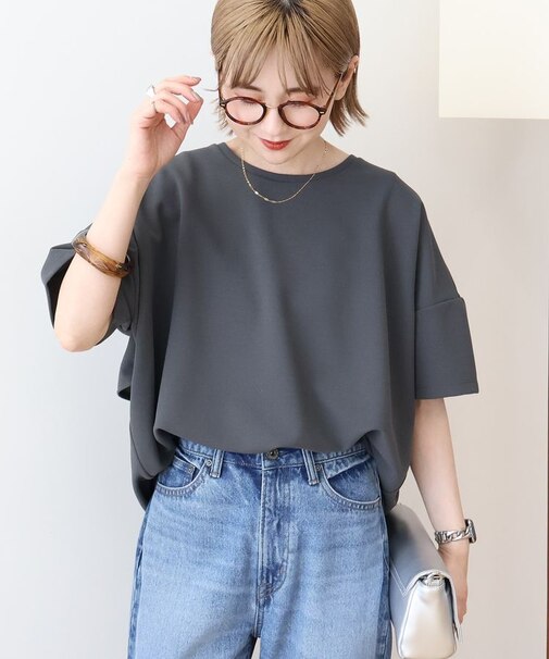 【WEB限定】バックフリル半袖プルオーバー
