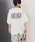 バックロゴルーズTシャツ