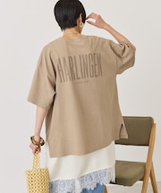 バックロゴルーズTシャツ