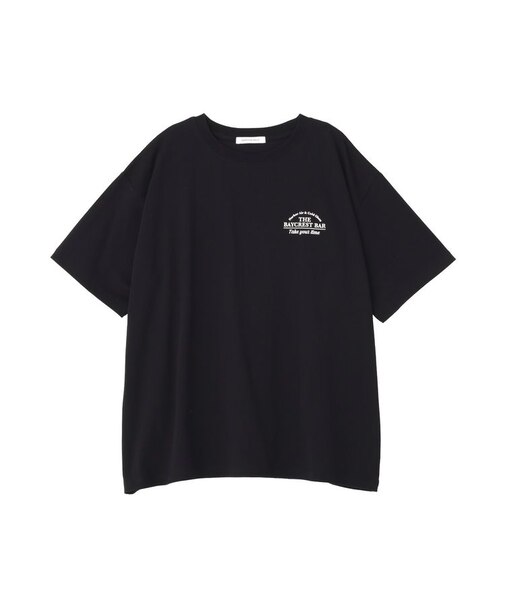 BARロゴプリントTシャツ