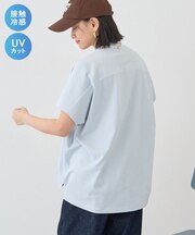 【接触冷感・UVカット】ルーズコクーンプルオーバー