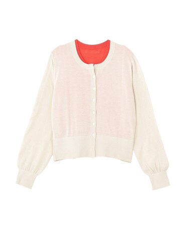 【2SET・接触冷感】カーディガン+ノースリーブニット