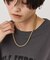 【ステンレス】ツイストチェーンネックレス