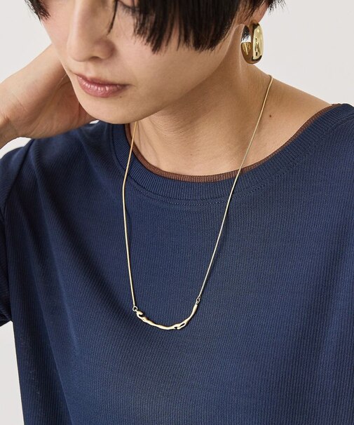 ニュアンススマイリーネックレス