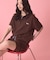 【PENNEY'S】配色ポロ+ショートパンツ