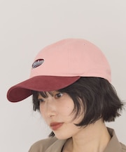 【UVカット】バイカラーピグメントキャップ
