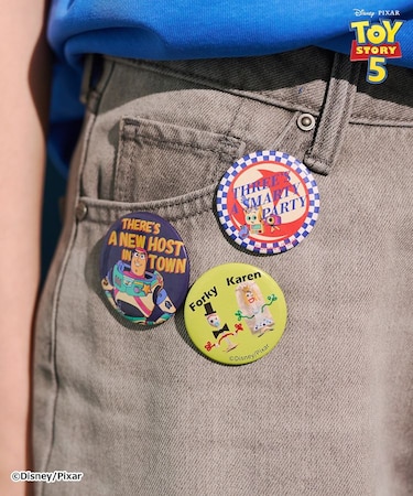 【TOY STORY 5】3P缶バッジセット
