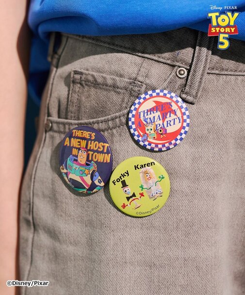 【TOY STORY 5】3P缶バッジセット