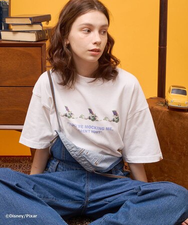 【TOY STORY】ヴィンテージ加工グラフィックTシャツ