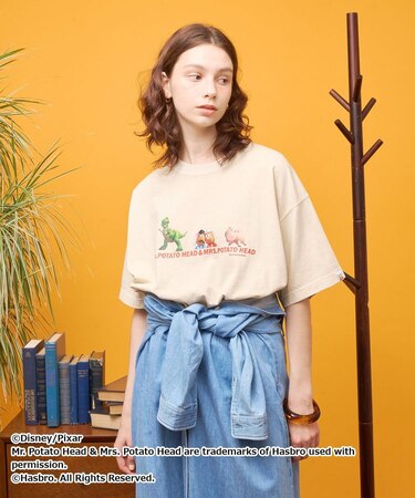 【TOY STORY】ヴィンテージ加工グラフィックTシャツ