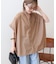 【WEB限定】イージーケア+接触冷感 フレンチスリーブギャザーシャツ