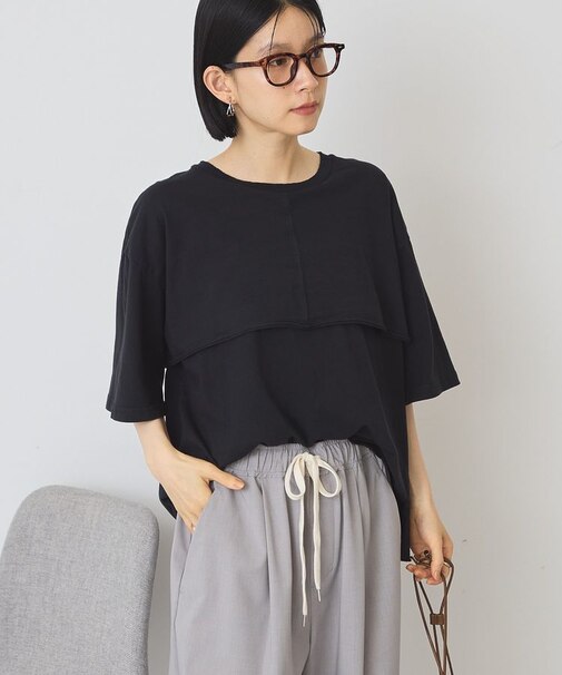 レイヤード風加工Tシャツ