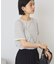 配色レイヤード風シアーTシャツ