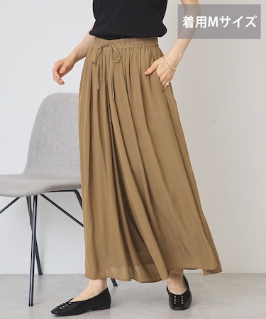 【選べる丈】接触冷感シフォンスカーチョ【WEB限定カラー有り】