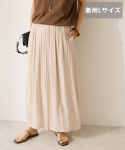 【選べる丈】接触冷感シフォンスカーチョ【WEB限定カラー有り】