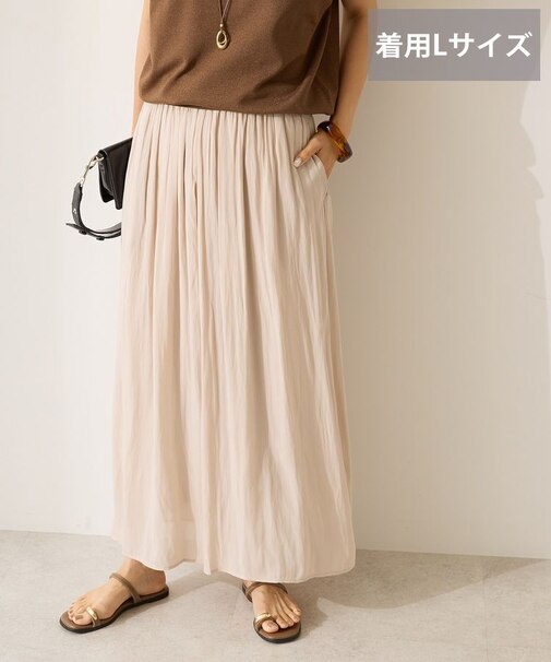 【選べる丈】接触冷感シフォンスカーチョ【WEB限定カラー有り】