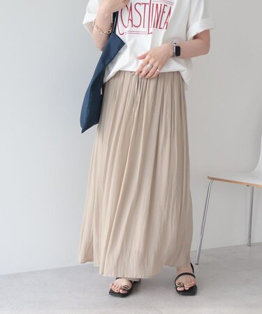 【選べる丈】接触冷感シフォンスカーチョ【WEB限定カラー有り】