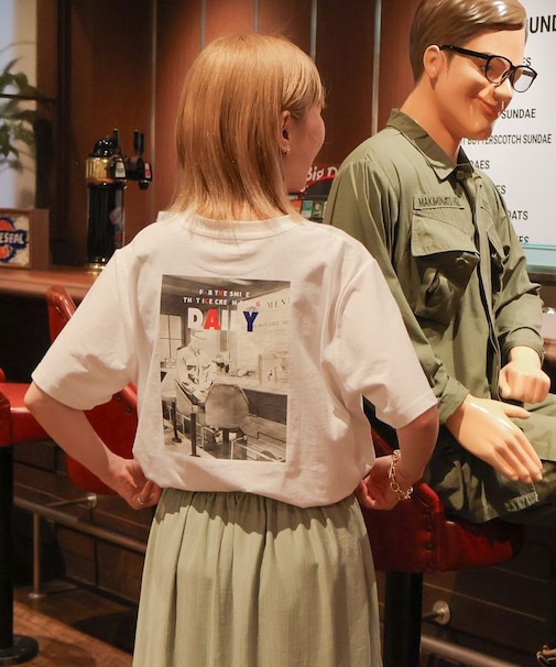 【沖縄・EC限定 BLUE SEAL】ジョニーフォトTシャツ