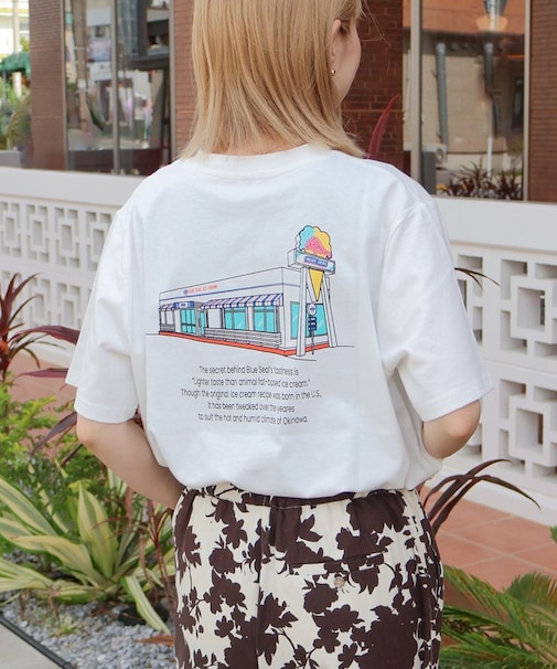 【BLUE SEAL】ShopグラフィックTシャツ