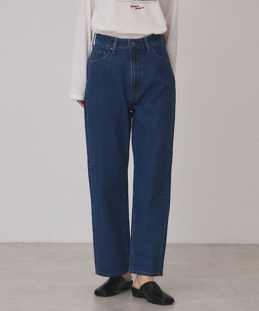 ストレートデニムパンツ
