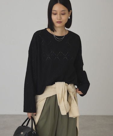 総レースプルオーバー【WEB限定カラー有り】
