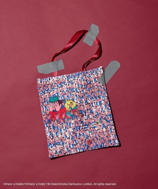 【WHERE'S WALLY?】MAPプリントトートBAG