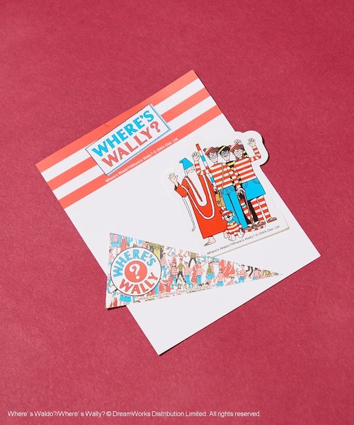 【WHERE'S WALLY?】2Pステッカー