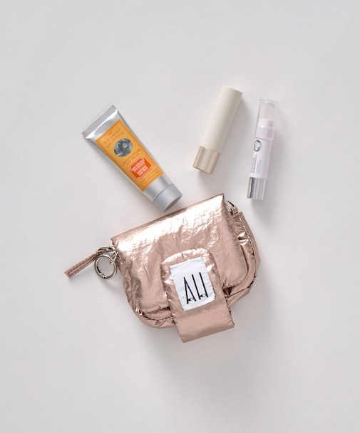 【ホリホリ】シャイニーミラーポーチ