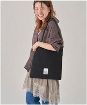 【ホリホリ】スクエアトートバッグ