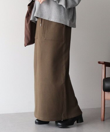 【WEB限定】スウェットロングスカート