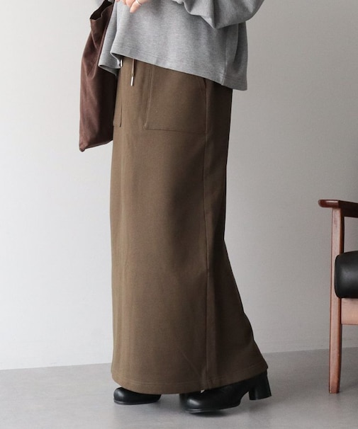 【WEB限定】スウェットロングスカート
