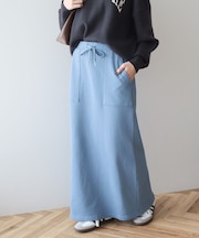 【WEB限定】スウェットロングスカート
