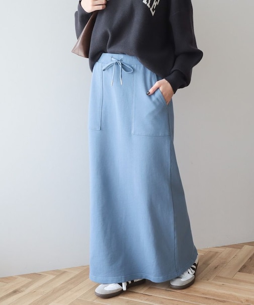 【WEB限定】スウェットロングスカート