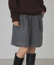 ツィードハーフパンツ