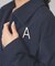 ビジューイニシャルブローチ