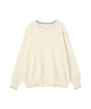 【バイパチ】カシミヤブレンドコクーンニット