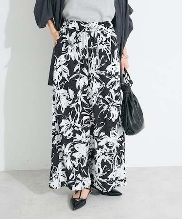 プリントイージーパンツ