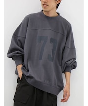 ヘビーウェイトオーバーダイ フットボールスウェット