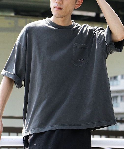 ヴィンテージ加工ポケットTEE
