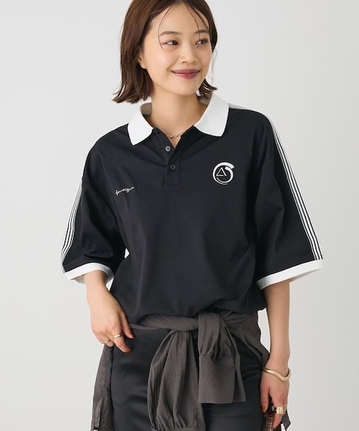 接触冷感/UVカット/速乾性 襟付ゲームTEE