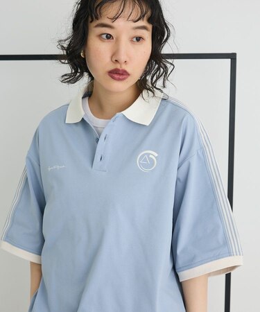 接触冷感/UVカット/速乾性 襟付ゲームTEE