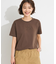 ロゴ刺繍TEE