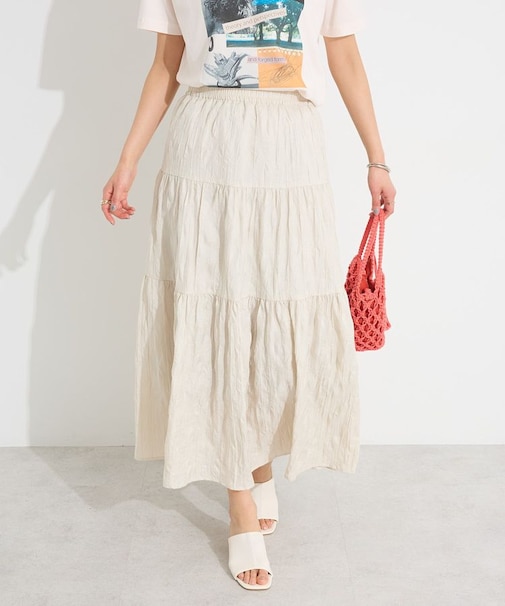 シャイニーワッシャースカート